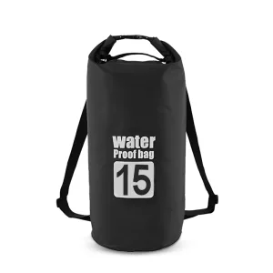 Sac Sec / Sac à Dos de Natation - 15L Noir