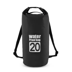 Sac Sec / Sac à Dos de Natation - 20L Noir