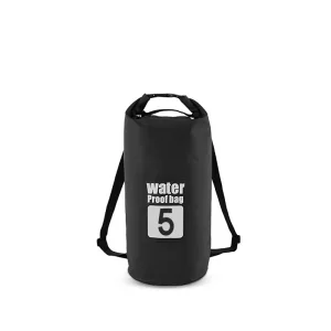 Sac Sec / Sac à Dos de Natation - 5L Noir