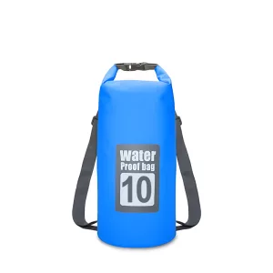 Sac Sec / Sac à Dos de Natation - 10L Bleu