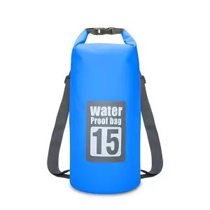 Sac Sec / Sac à Dos de Natation - 15L Bleu