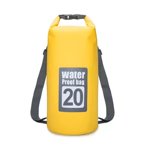 Sac Sec / Sac à Dos de Natation - 20L Jaune