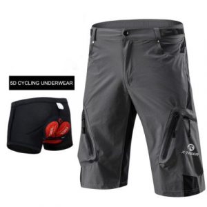Shorts de VTT - Gris avec gel, M