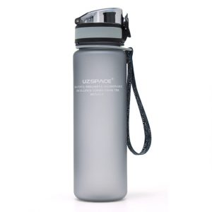 Bouteille d'eau de sport - 1000ml, Gris