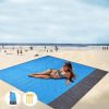 Couverture de Plage Imperméable Pliable avec Poche