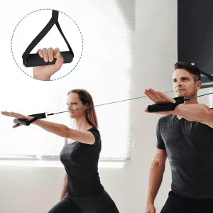 poignées de bandes de résistance, poignées de gym, poignées d'exercice, prise de poignée de gym, poignées de câble