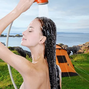 douche de camping, douche portable, pompe à douche, douche portable pour camping