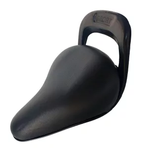 Selle de vélo rembourrée douce pour enfants - Noir