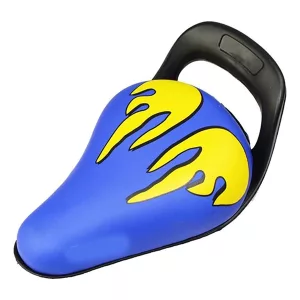 Selle de vélo rembourrée douce pour enfants - Bleu