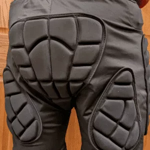 Shorts rembourrés de protection contre les impacts pour le snowboard et protection des genoux reçus du client A****y.