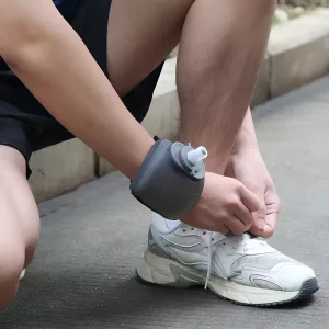 bouteille d'eau de sport, bouteille d'eau pour marathon, bouteille d'eau à porter au poignet