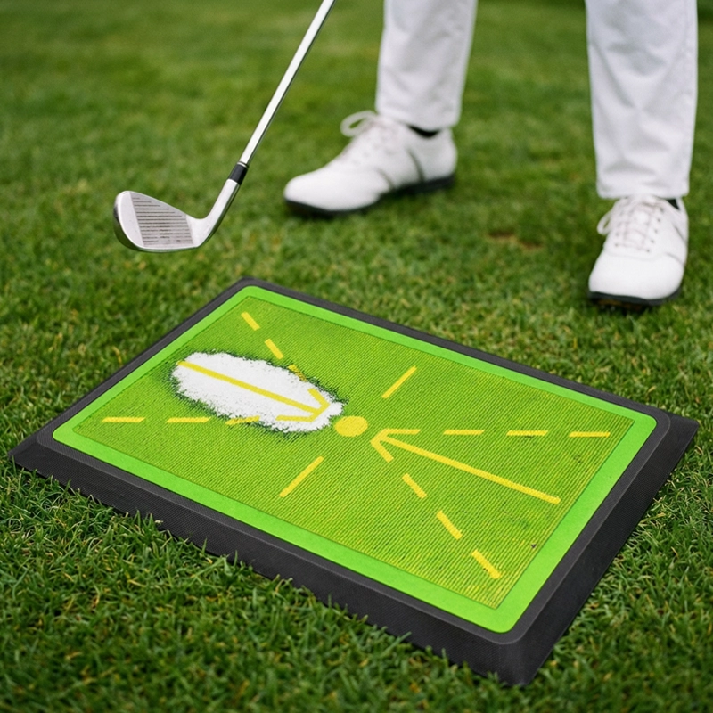 golf strike mat
